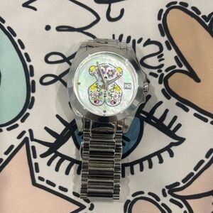 Tous Silver Smartwatch with Multicolor Bear